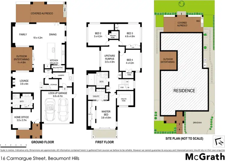 Floorplan of Homely house listing, 16 Carmargue Street, Beaumont Hills NSW 2155