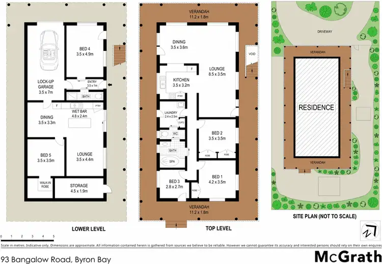 Floorplan of Homely house listing, 93 Bangalow Road, Byron Bay NSW 2481