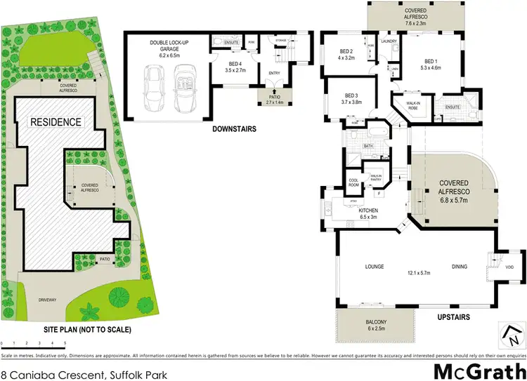 Floorplan of Homely house listing, 8 Caniaba Crescent, Suffolk Park NSW 2481