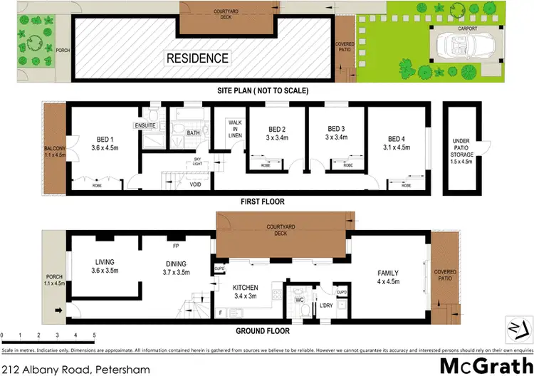 Floorplan of Homely house listing, 212 Albany Road, Petersham NSW 2049