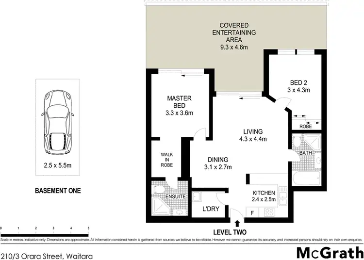 Floorplan of Homely apartment listing, 210/3 Orara Street, Waitara NSW 2077