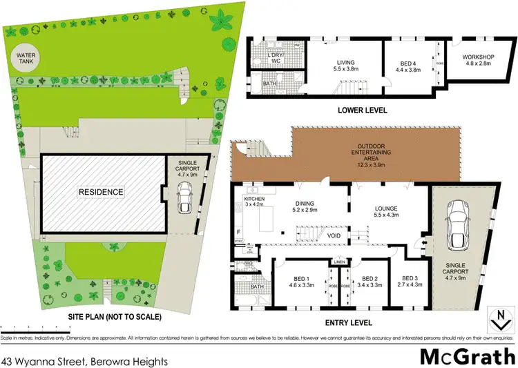 Floorplan of Homely house listing, 43 Wyanna Street, Berowra Heights NSW 2082