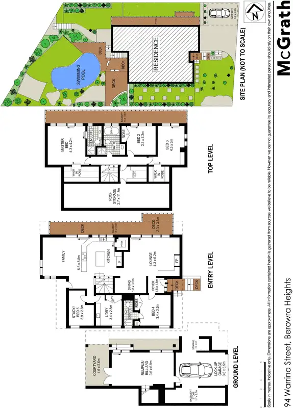 Floorplan of Homely house listing, 94 Warrina Street, Berowra Heights NSW 2082