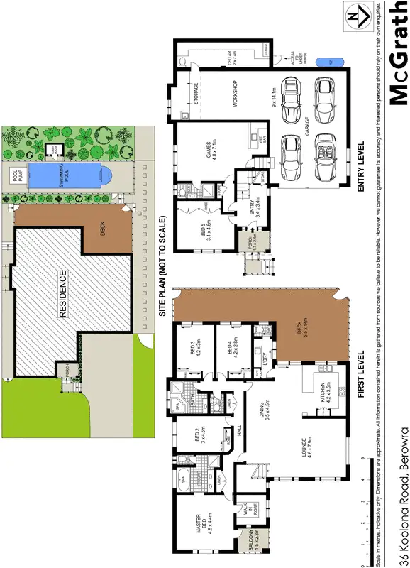 Floorplan of Homely house listing, 36 Koloona Street, Berowra NSW 2081