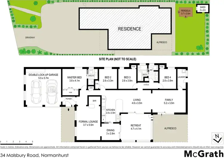 Floorplan of Homely house listing, 34 Malsbury Road, Normanhurst NSW 2076