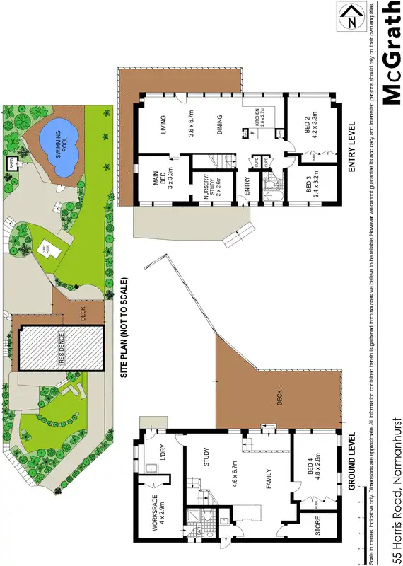 Floorplan of Homely house listing, 55 Harris Road, Normanhurst NSW 2076