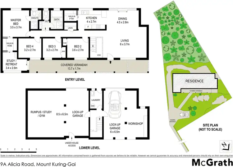 Floorplan of Homely house listing, 9A Alicia Road, Mount Kuring-gai NSW 2080