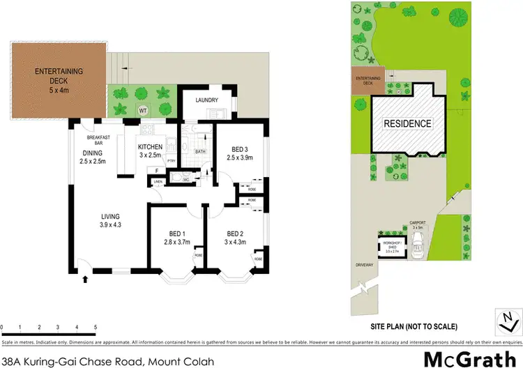 Floorplan of Homely house listing, 38A Kuring-Gai Chase Road, Mount Colah NSW 2079