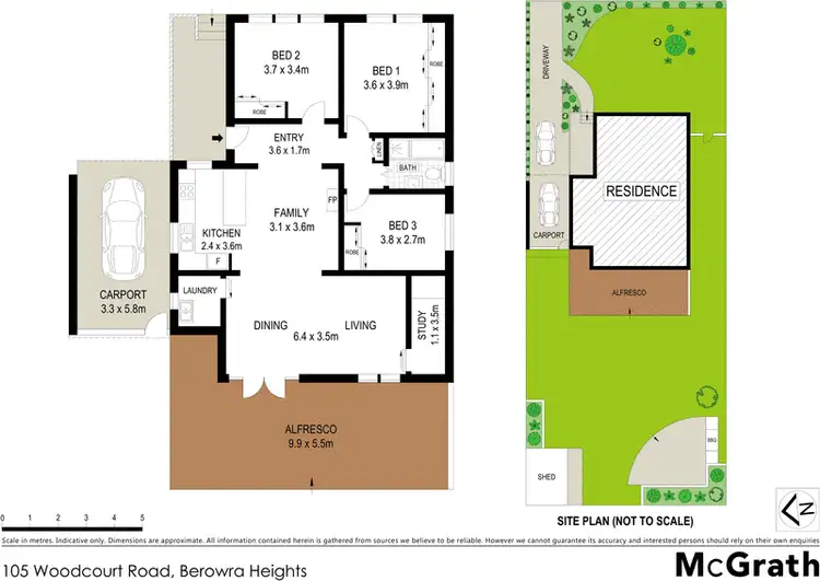 Floorplan of Homely house listing, 105 Woodcourt Road, Berowra Heights NSW 2082