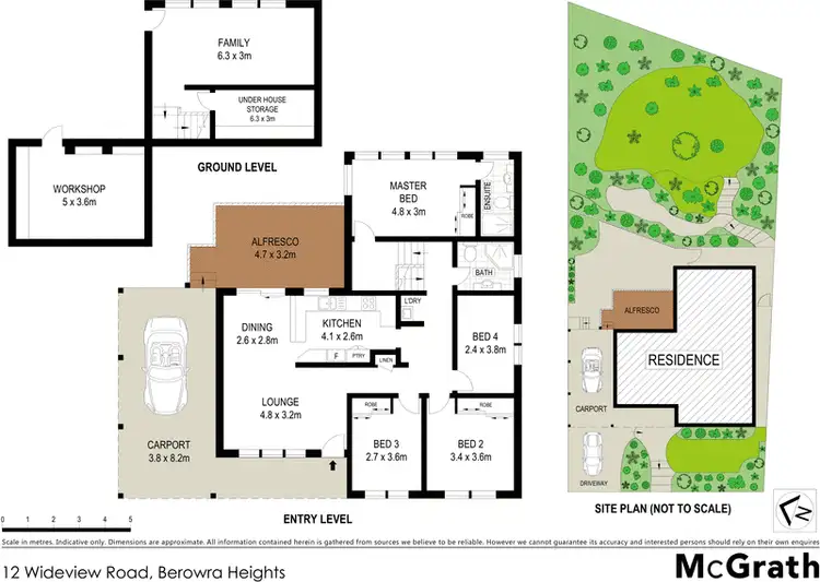 Floorplan of Homely house listing, 12 Wideview Road, Berowra Heights NSW 2082