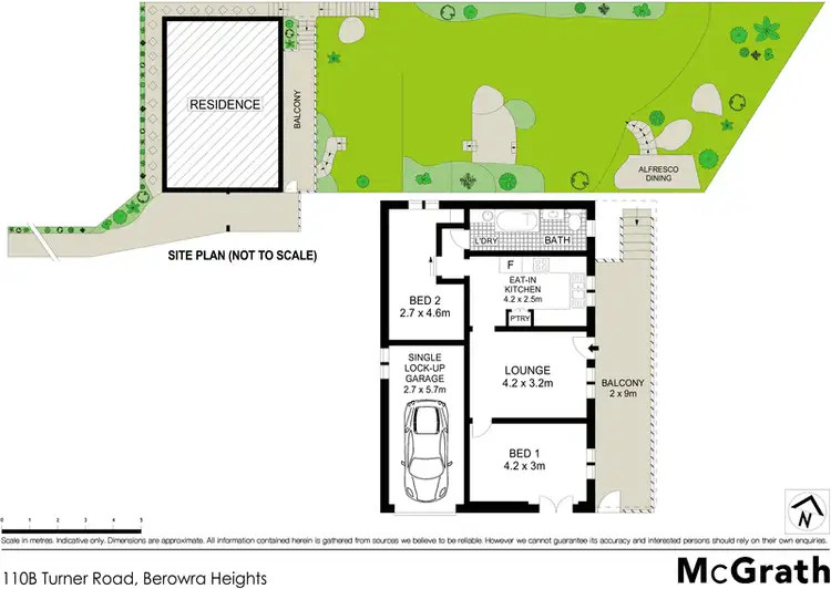 Floorplan of Homely house listing, 110B Turner Road, Berowra Heights NSW 2082