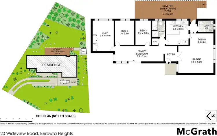 Floorplan of Homely house listing, 20 Wideview Road, Berowra Heights NSW 2082