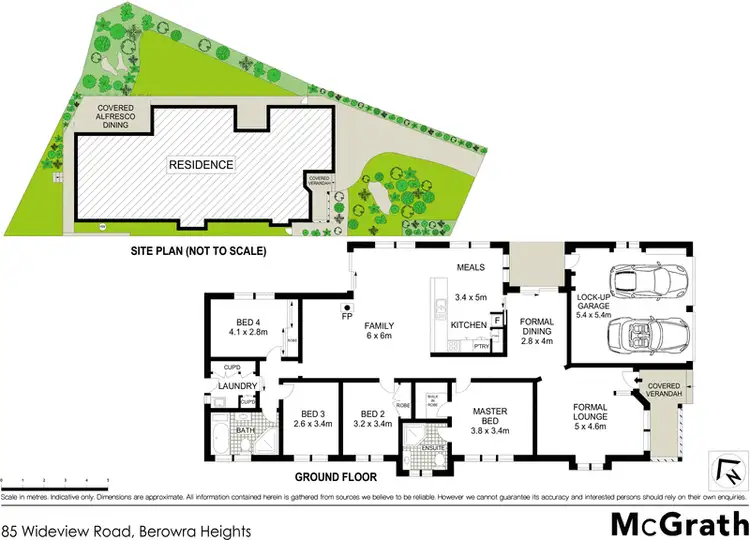 Floorplan of Homely house listing, 85 Wideview Road, Berowra Heights NSW 2082