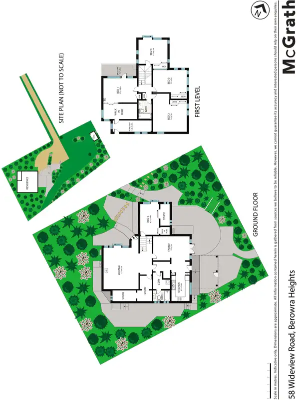 Floorplan of Homely house listing, 58 Wideview Road, Berowra Heights NSW 2082