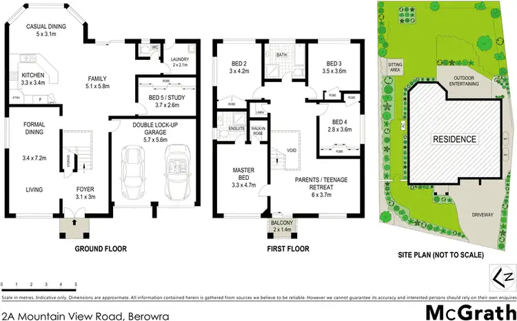 Floorplan of Homely house listing, 2A Mountain View Road, Berowra NSW 2081