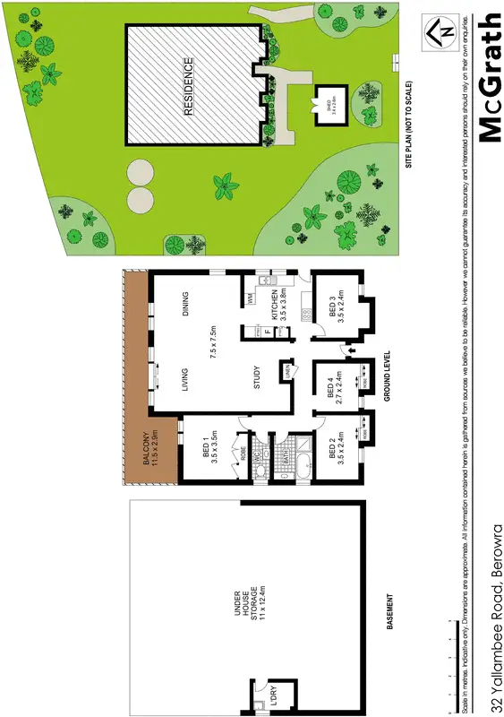 Floorplan of Homely house listing, 32 Yallambee Road, Berowra NSW 2081