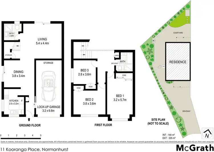 Floorplan of Homely townhouse listing, 11 Kooranga Place, Normanhurst NSW 2076