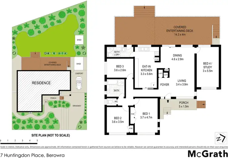 Floorplan of Homely house listing, 7 Huntingdon Place, Berowra NSW 2081