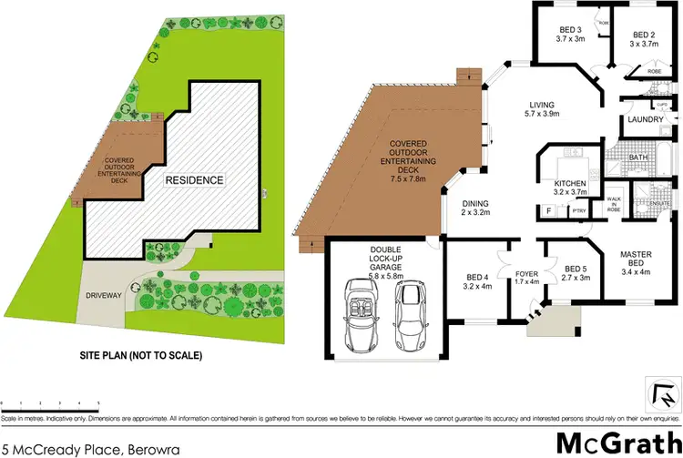 Floorplan of Homely house listing, 5 McCready Place, Berowra NSW 2081