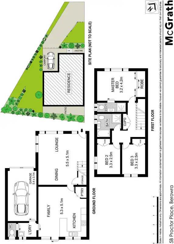 Floorplan of Homely townhouse listing, 5B Proctor Place, Berowra NSW 2081