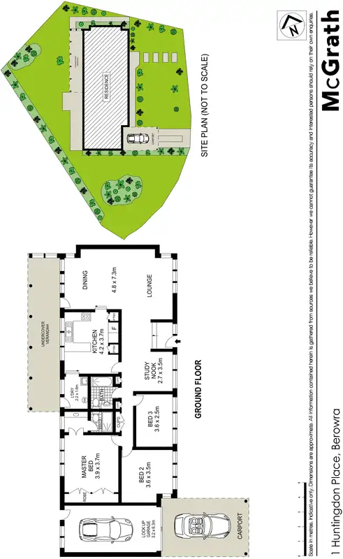 Floorplan of Homely house listing, 1 Huntingdon Place, Berowra NSW 2081