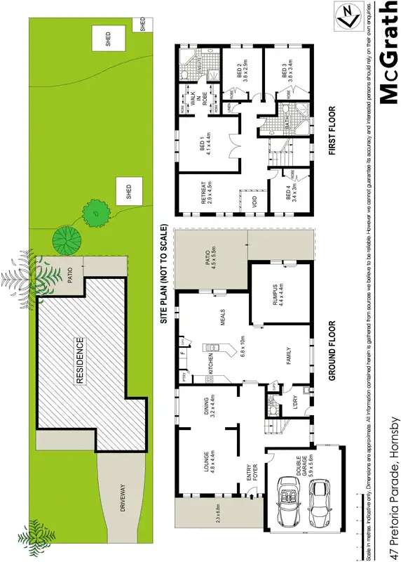 Floorplan of Homely house listing, 47 Pretoria Parade, Hornsby NSW 2077