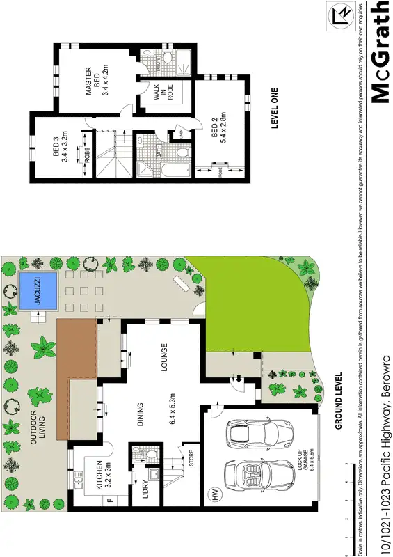 Floorplan of Homely townhouse listing, 10/1021 Pacific Highway, Berowra NSW 2081