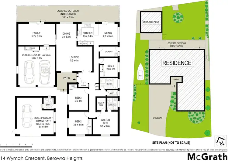 Floorplan of Homely house listing, 14 Wymah Crescent, Berowra Heights NSW 2082