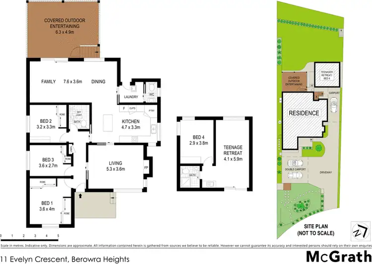 Floorplan of Homely house listing, 11 Evelyn Crescent, Berowra Heights NSW 2082