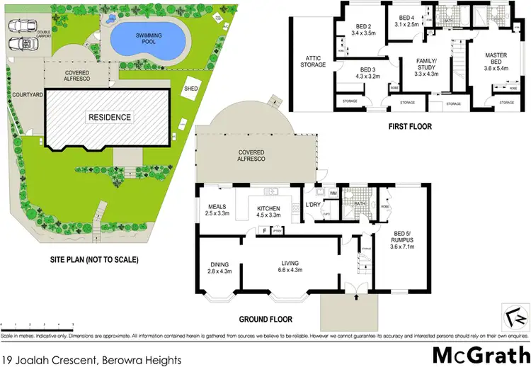 Floorplan of Homely house listing, 19 Joalah Crescent, Berowra Heights NSW 2082