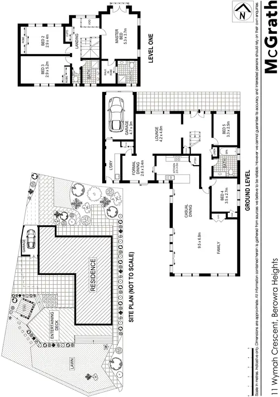 Floorplan of Homely house listing, 11 Wymah Crescent, Berowra Heights NSW 2082