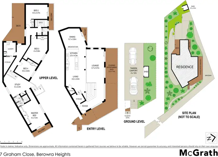 Floorplan of Homely house listing, 7 Graham Close, Berowra Heights NSW 2082