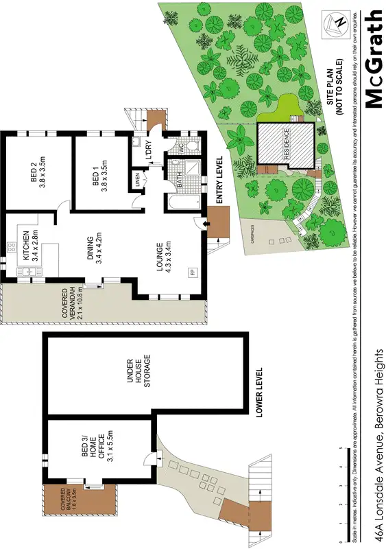 Floorplan of Homely house listing, 46a Lonsdale Avenue, Berowra Heights NSW 2082