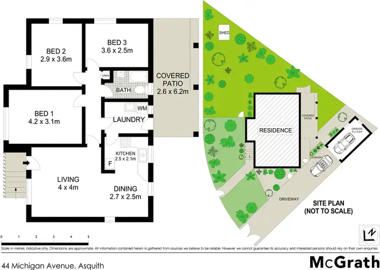 Floorplan of Homely house listing, 44 Michigan Avenue, Asquith NSW 2077