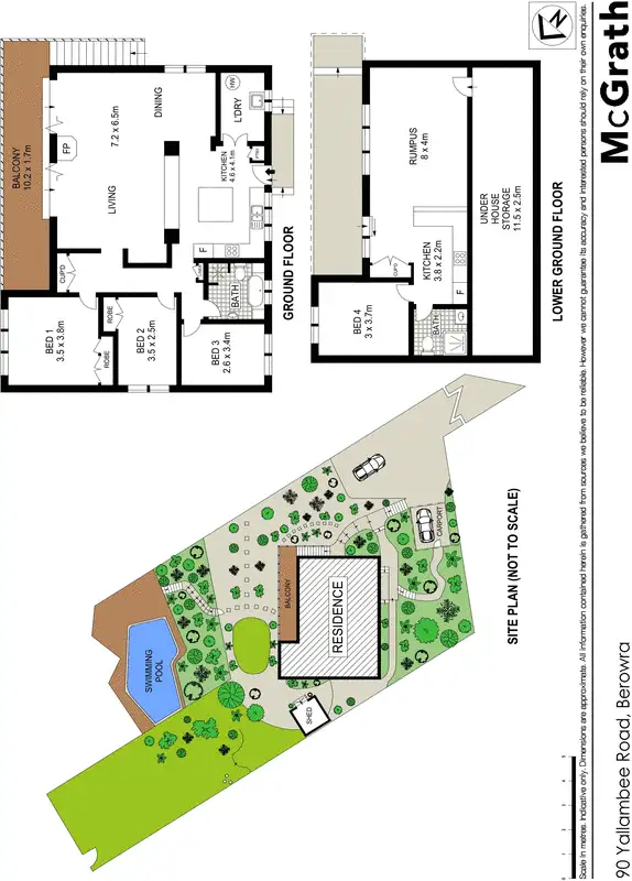 Floorplan of Homely house listing, 90 Yallambee Road, Berowra NSW 2081