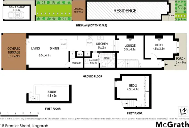 Floorplan of Homely house listing, 18 Premier Street, Kogarah NSW 2217