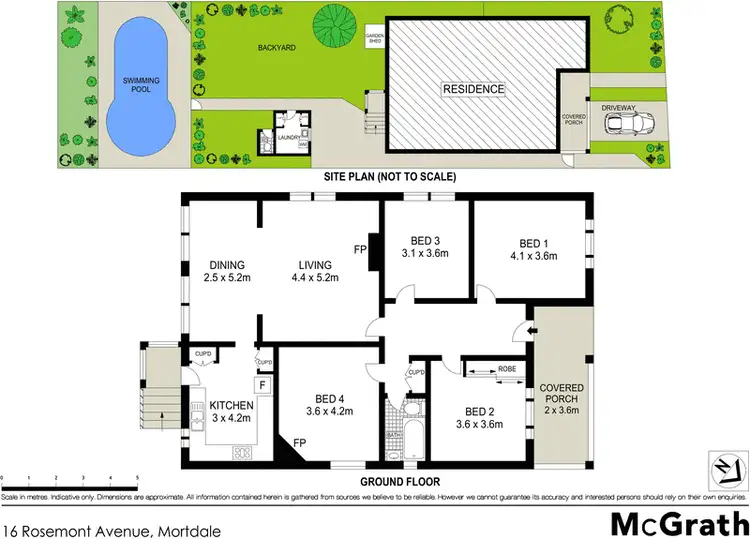 Floorplan of Homely house listing, 16 Rosemont Avenue, Mortdale NSW 2223