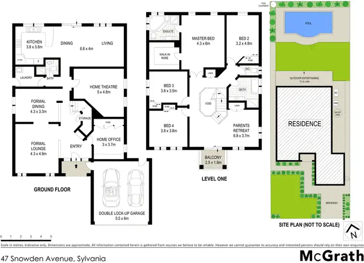 Floorplan of Homely house listing, 47 Snowden Ave, Sylvania NSW 2224