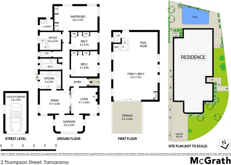 Floorplan of Homely house listing, 2 Thompson Street, Tamarama NSW 2026