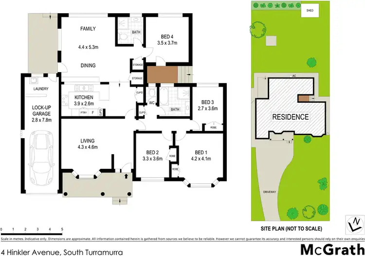 Floorplan of Homely house listing, 4 Hinkler Avenue, South Turramurra NSW 2074