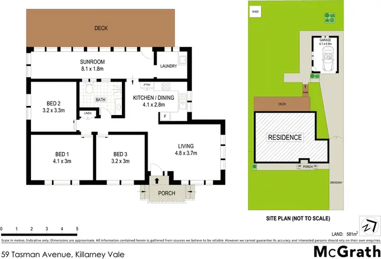 Floorplan of Homely house listing, 59 Tasman Avenue, Killarney Vale NSW 2261