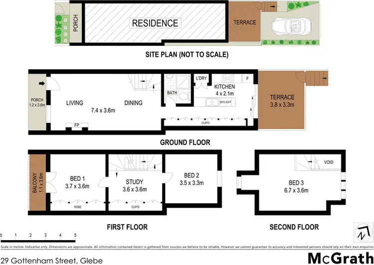 Floorplan of Homely house listing, 29 Gottenham Street, Glebe NSW 2037