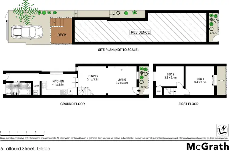 Floorplan of Homely house listing, 5 Talfourd Street, Glebe NSW 2037