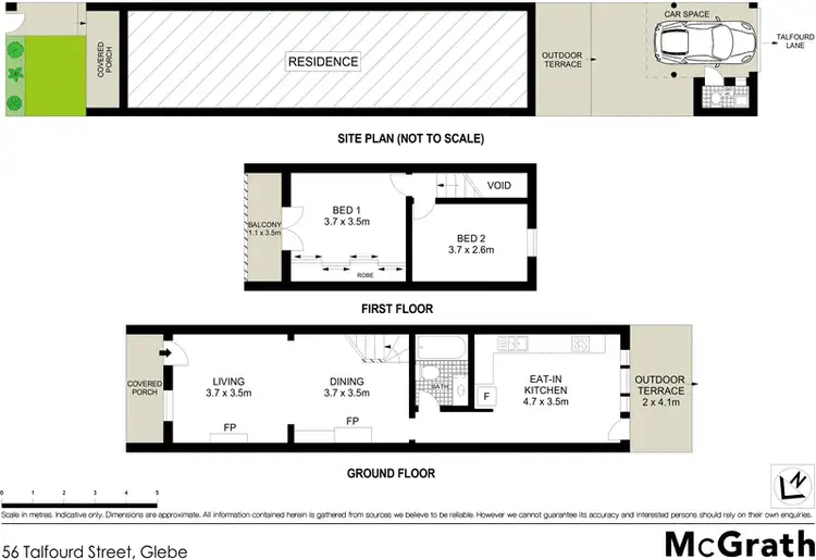 Floorplan of Homely house listing, 56 Talfourd Street, Glebe NSW 2037