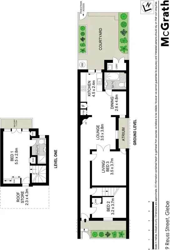 Floorplan of Homely house listing, 9 Reuss Street, Glebe NSW 2037