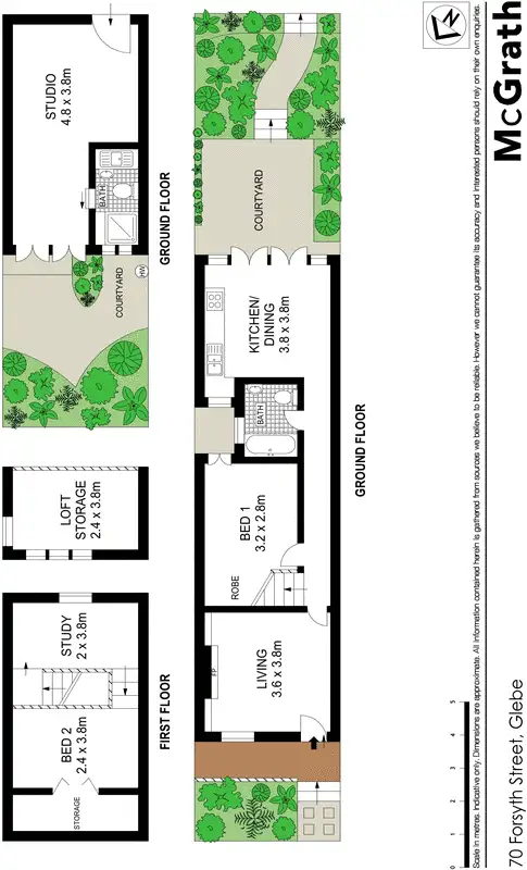 Floorplan of Homely house listing, 70 Forsyth Street, Glebe NSW 2037