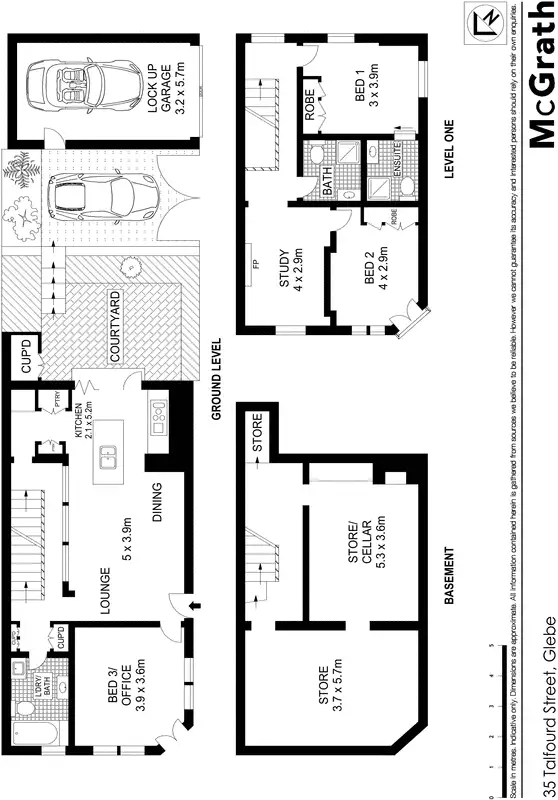 Floorplan of Homely house listing, 35 Talfourd Street, Glebe NSW 2037
