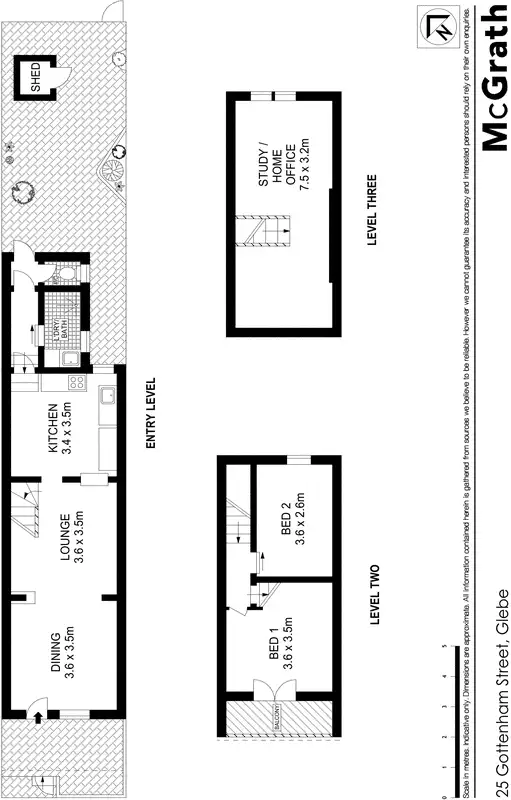 Floorplan of Homely house listing, 25 Gottenham Street, Glebe NSW 2037
