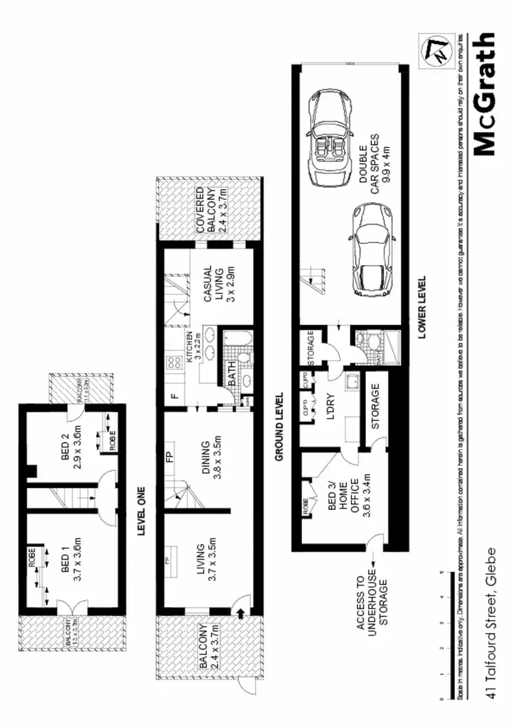 Floorplan of Homely house listing, 41 Talfourd Street, Glebe NSW 2037