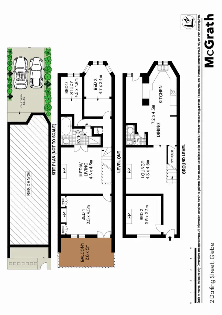 Floorplan of Homely house listing, 2 Darling Street, Glebe NSW 2037
